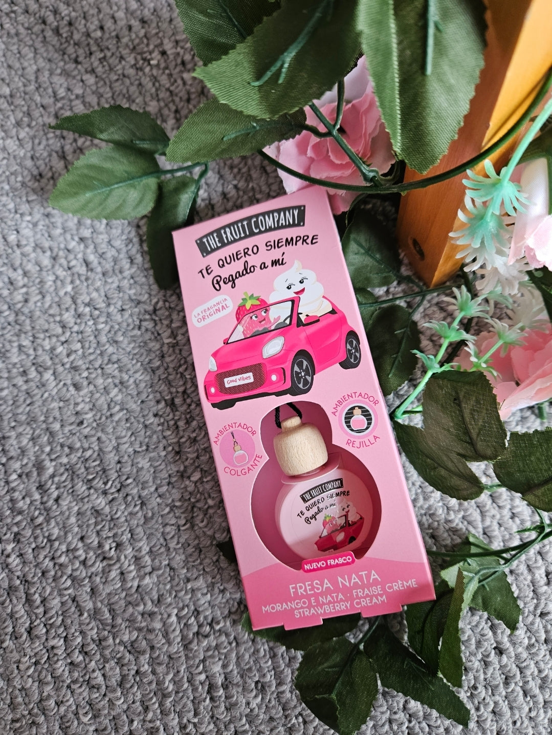 Car Air Freshner - Strawberry & Cream