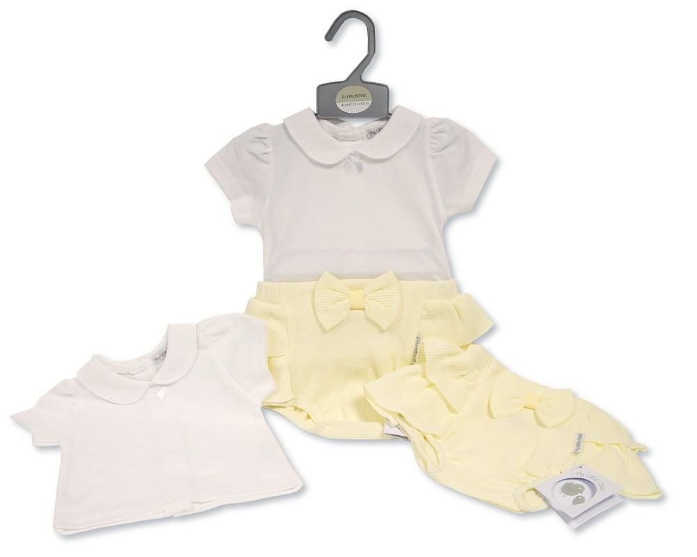 Lemon Waffle Jam Pant Set